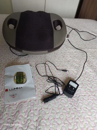 Almofada massageadora com infravermelho