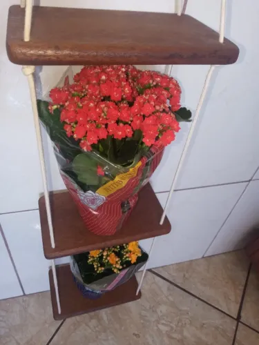 Suporte em madeira de Angelim