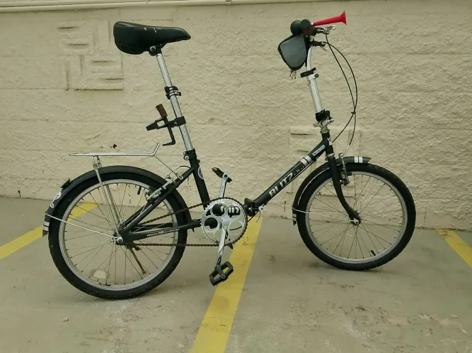 Bicicleta blitz city dobrável zerada