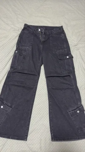 Calça Cargo Shein Preta