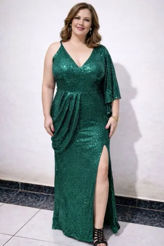 Vestido em paetê