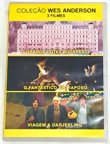 Box DVD Triplo - Três Filmes de Wes Anderson