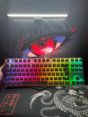 Teclado mecânico mancer 
