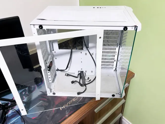 Gabinete Gamer Galaxy Glass, Mid Tower, Lateral e Frontal em Vidro Temperado, Branco