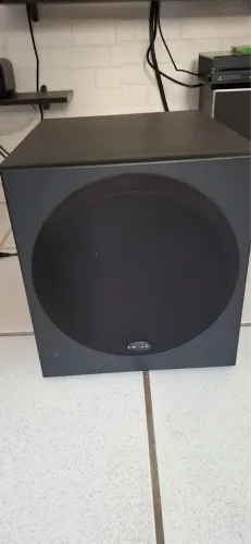 Subwoofer Ativo Polk Audio PSW350 (100W RMS / 10 Polegadas) - Graves Fortes