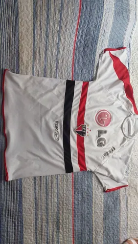 CAMISA TIME FUTEBOL SPFC SEMP TOSHIBA 1992 MARCAS DE USO E DO TEMPO SÓ VENDA NÃO TROCO 