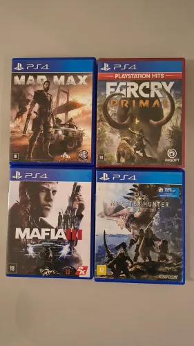 VENDO LOTE JOGOS PS4