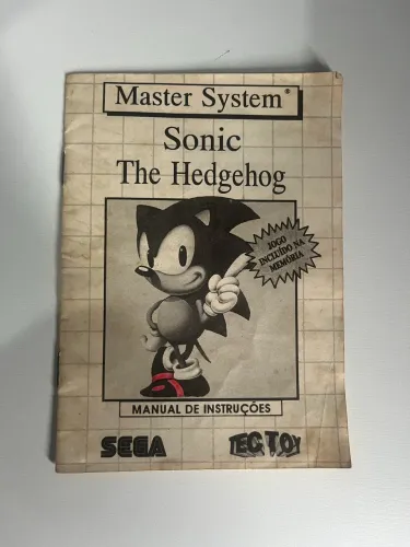 Manual Sonic - Master System Super Compact
