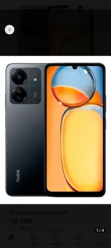 Troco Celular Redmi 13C NOVO
