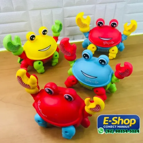 Caranguejo Fujão Dançante Musical Infantil