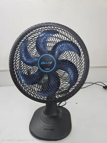 Ventilador Turbo 40cm 6 pas Zellox