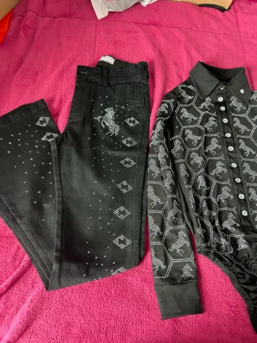 Calça e Body country/ rodeio