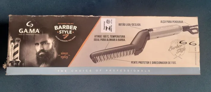 Escova alisadora para Barba