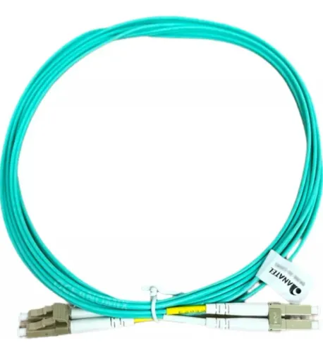 CORDÃO DUPLEX 50,0/125 LC/LC OM4 2,5M (5Unidades)