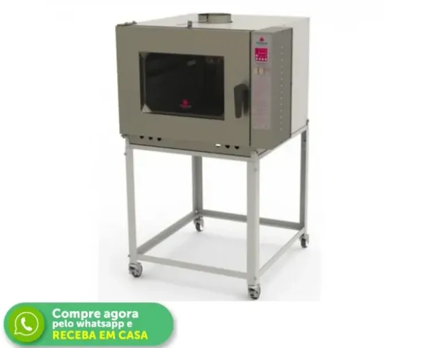 Forno Turbo 5 Esteiras a Gás Progás