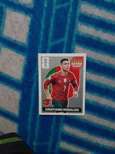 Vendo figurinha do Cristiano Ronaldo, Master Cards prata copa 2026