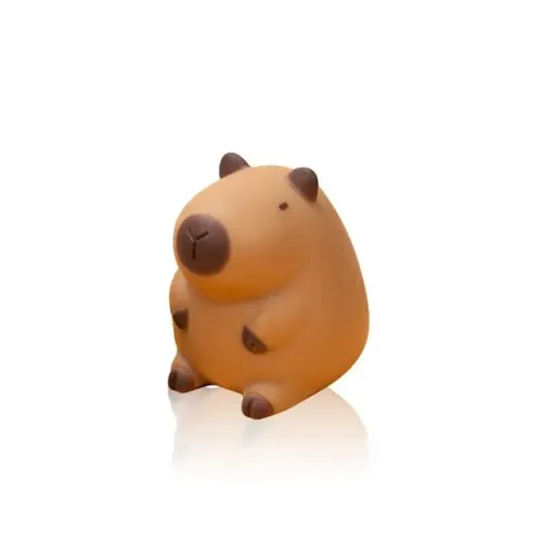  Brinquedo Capivara Fofo Squishy Antiestresse Macio e Elástico