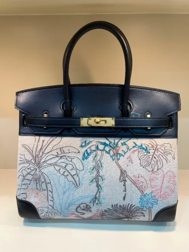 Hermès Faubourg Tropical Birkin 30/