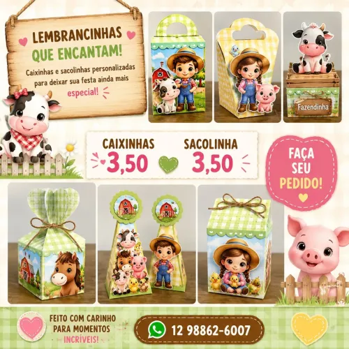 Caixinhas personalizadas