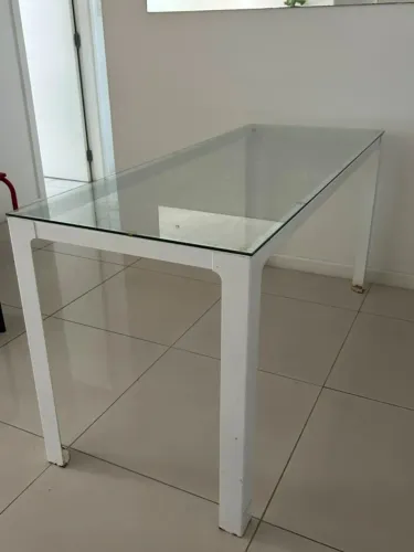 Mesa de vidro (Tok&Stok)