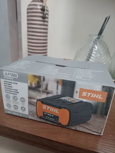 Bateria Stihl AP300s NOVO com 1 ano de garantia de fabricação