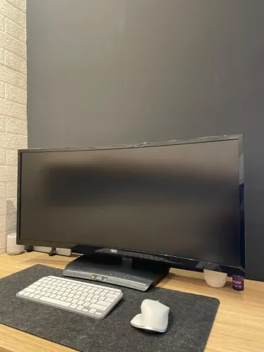 Monitor Gamer Curvo AOC C3583FQ ? 35? UltraWide ? 160Hz ? VA ? Excelente Estado