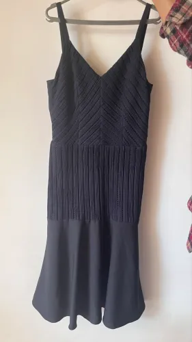 Vestido Midi de Alça Fina