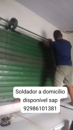 Soldador a domicílio disponível