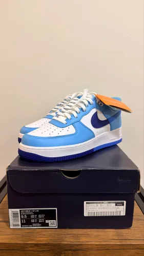 Nike Air Force 1 Low Split Light Photo Blue Size 41BR - Oportunidade