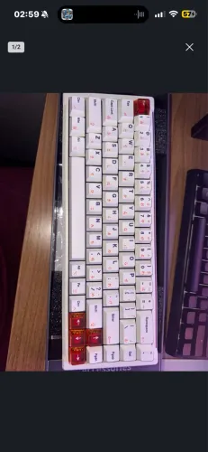 teclado magnético gamer alumínio magger68 pro