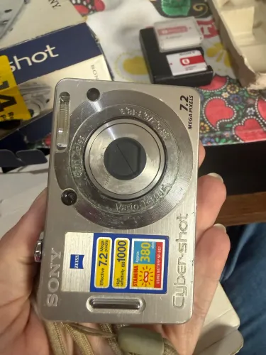 Cyber-shot DSC-W55 Funcionando