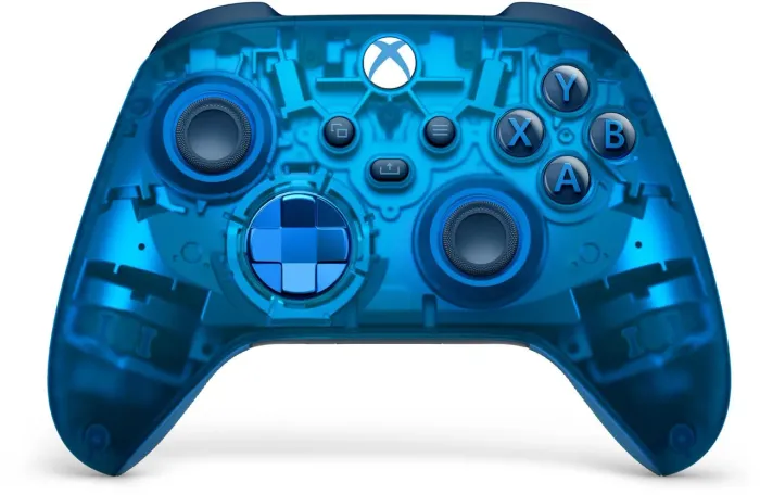 Controle Sem Fio Xbox + 2 pilhas AAA DURACELL RECARREGAVEIS - Sky Cipher Edição Especial