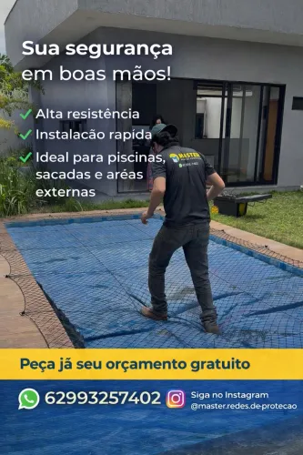 ;Rede de proteção; ;Tela de proteção; Goiânia e entorno