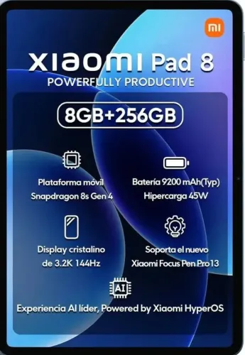Tablet Xiaomi Mi Pad 8 Pro 256 Gb De Rom 8gb De Ram