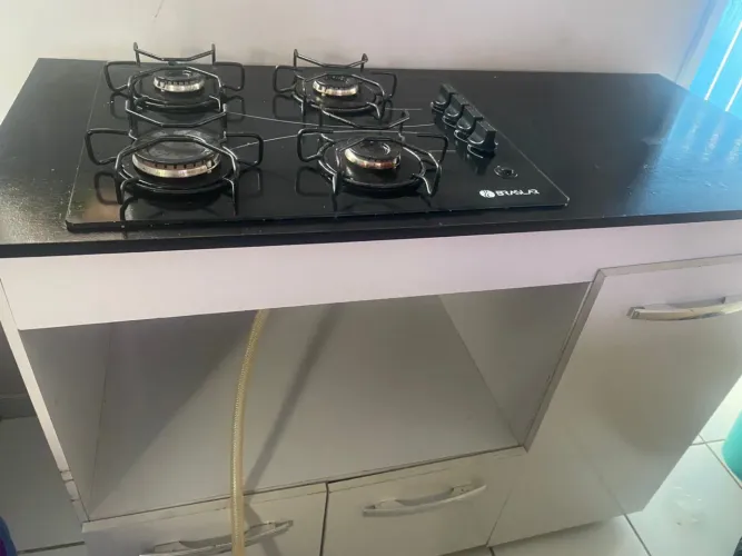 FOGÃO COOKTOP COM ARMÁRIO