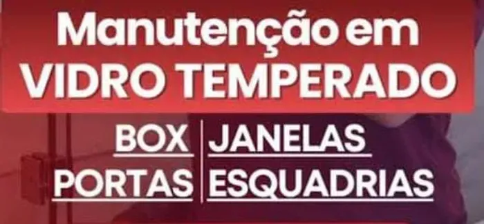 Manutenção de Box de banheiro e portas de vidro e janelas de vidro orçamento aqui