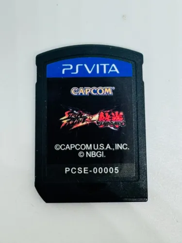 JOGO PS VITA STREET FIGHTER VS TEKKEN - ORIGINAL SEM CAPA