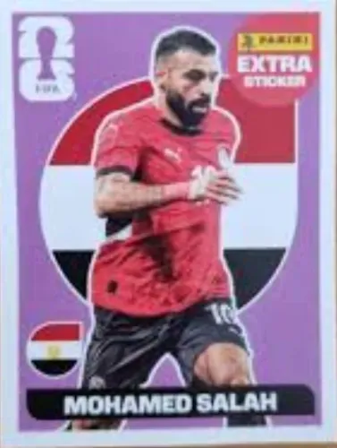 Figurinha do salah rosa 2026