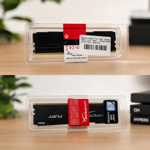 Memória RAM HyperX Fury 8GB DDR4 3000MHz - HX430C15FB3/8