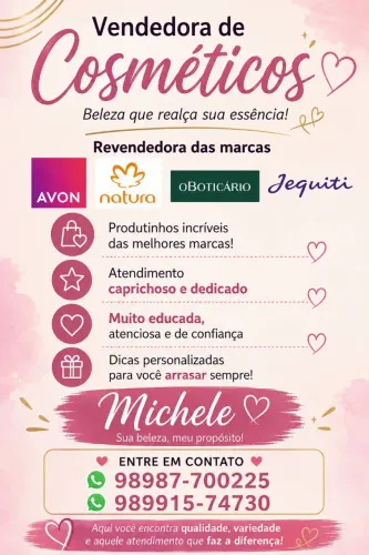 Vendedora de cosméticos