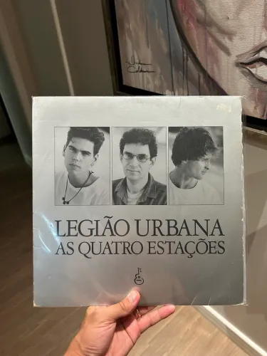 Disco de Vinil As quatro Estações - Legião Urbana - Original 1989