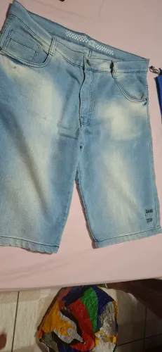 Bermuda jeans marca GANGSTER tamanho 46