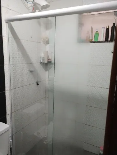 Box de vidro tamanho padrão 