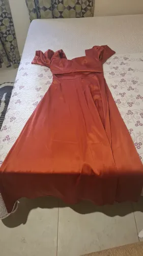 Vestido gg terra cota