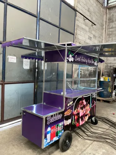 Barracas para açaí