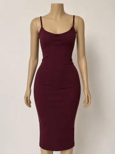 Vestido elegante vinho Forever 21 original