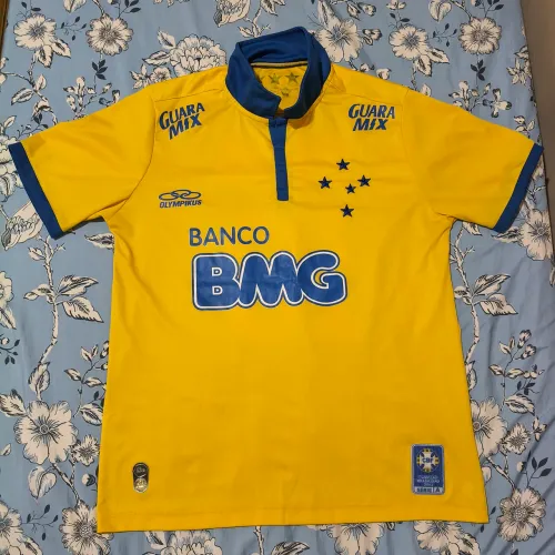 Camisa Cruzeiro 2015 Reserva Original Olympikus BMG Tamanho G
