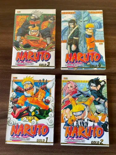 Mangás Naruto Gold - Volumes 1 ao 24