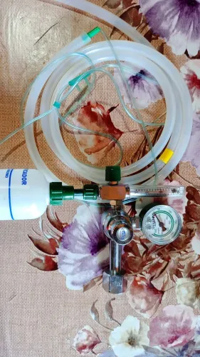 Kit regulador de oxigênio com manômetro