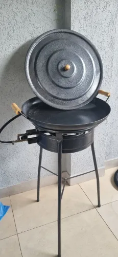 Tacho com fogareiro